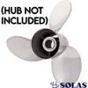 Rareelectrical New Stainless Steel Propeller Compatible with Mercruiser Mercury by 9572-160-19 3153 2120 6Ax-45972-00-00 6Ax-45974-10-00 6Ax-45974-20-00 Diameter 16" X 19" Pitch Lh Rubex view 2