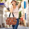 NGIL Small Utility Tote Small Carry on Travel Tote Bags for Women, Women Mini Work Tote Caddy Bag (Stallion Style- Black) view 2