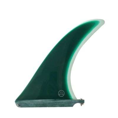 DNRJEWTA Surfboard Fins 7"/8"/9"/11" Surf Surfboard Fin Center Single Box Fin Longboard 10.25 Inch Length Sup Accessories Noserider Surfing Accessories (Color : Green 11 inch)