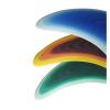 DNRJEWTA Surfboard Fins 7"/8"/9"/11" Surf Surfboard Fin Center Single Box Fin Longboard 10.25 Inch Length Sup Accessories Noserider Surfing Accessories (Color : Green 11 inch) view 3