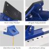 Starting Block Sprinter, Field Starting Blocks with Standard Card Ruler & Thick Non-Slip Pad, 8-Angle Adjustment and Easily Adjusted Pedal Angles, Easy to Operate, Suitable for Various Surfaces view 4