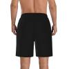 for God So Loved The World John 316 Christian Men's Swim Trunks Swim Shorts Running Shorts Men's Beach Shorts XXL White view 2