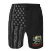 California Republic California Bear I Love Califor Men's Swim Trunks Swim Shorts Running Shorts Beach Shorts 3XL White view 3