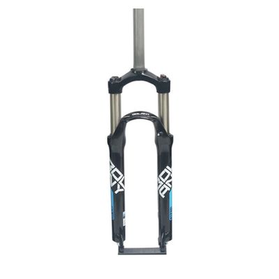 DHNCBGFZ 26/27.5/29 Bikes Front Fork Bikes Fork Aluminum Alloy Shock Front Suspension Fork Suspension Fork Steerer 100mm HL QR 9mm(Black Red,26")