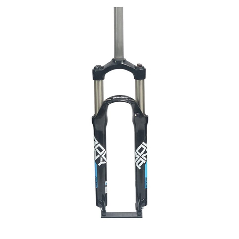DHNCBGFZ 26/27.5/29 Bikes Front Fork Bikes Fork Aluminum Alloy Shock Front Suspension Fork Suspension Fork Steerer 100mm HL QR 9mm(Black Red,26")