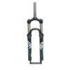 DHNCBGFZ 26/27.5/29 Bikes Front Fork Bikes Fork Aluminum Alloy Shock Front Suspension Fork Suspension Fork Steerer 100mm HL QR 9mm(Black Red,26") view 1