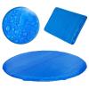 BIWKONI Round Trampoline Rain Cloth 2 PCS Outdoor Rainproof Dustproof Trampoline Protective Cover Trampoline Accessories,15FT view 3