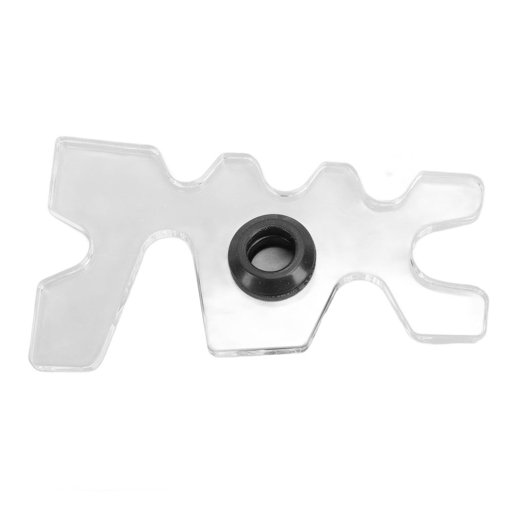 WGFOIP Acrylic Billiard Bridge with Antler Shape, 7 Positions for Family, Party, Use