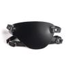 SCZWP8 Renaissance Black Pirate Eyepatch - Matte Leather, Adjustable & Breathable Design for Comfort | Recessed Flocking Ideal for Shooting Practice, Halloween Cosplay & Costume Accessories view 1
