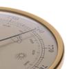 NPQPNAFC Outdoor Barometer, Thermometer, Hygrometer,Household Weather 3 in 1 Wall Mounted Weather Thermometer Barometer,Indoor and Outdoor Barometer, Gold view 4
