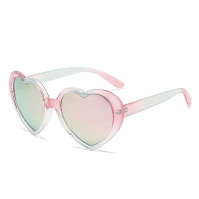 SJBNCai Kids Heart Sunglasses Cute Sunglasses for Girls Boys Age 3-10 Eyewear Outdoor Beach