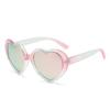 SJBNCai Kids Heart Sunglasses Cute Sunglasses for Girls Boys Age 3-10 Eyewear Outdoor Beach view 1