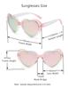 SJBNCai Kids Heart Sunglasses Cute Sunglasses for Girls Boys Age 3-10 Eyewear Outdoor Beach view 2