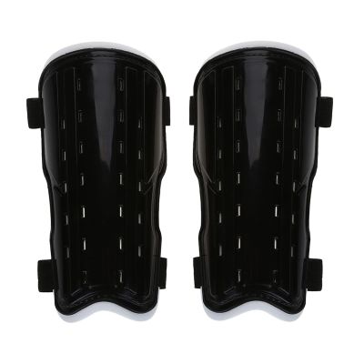 Aendu Soccer Shin Guard- Shockproof Adult Soccer Ball Shin Guards Legs Protector (1 Pair) (Black)