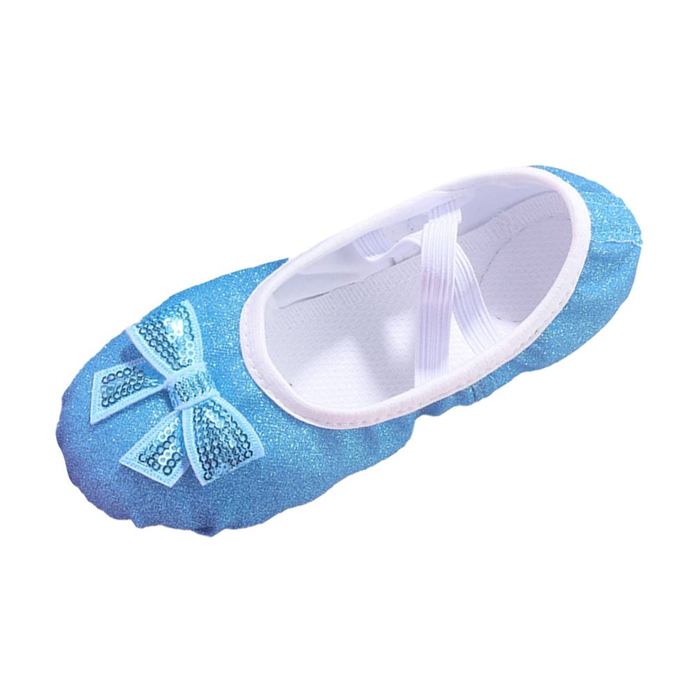NineFit Basics Little Girl Shoes Shoes Warm Dance Ballet Performance Indoor Shoes Yoga Dance Shoes (C, 13.5 Little Child)