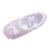 NineFit Basics Little Girl Shoes Shoes Warm Dance Ballet Performance Indoor Shoes Yoga Dance Shoes (Silver, 2 Big Kids) view 1