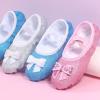 NineFit Basics Little Girl Shoes Shoes Warm Dance Ballet Performance Indoor Shoes Yoga Dance Shoes (E, 12 Little Child) view 3