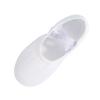 NineFit Basics Ballet Shoes for Girls/Toddlers/Kids, Leather Yoga Shoes/Ballet Slippers for Dancing Ballet Performance Indoor Shoes (White, 13.5 Little Child) view 1