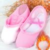NineFit Basics Ballet Shoes for Girls/Toddlers/Kids, Leather Yoga Shoes/Ballet Slippers for Dancing Indoor Shoes (PK2, 12 Little Child) view 2