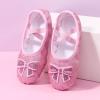 NineFit Basics Little Girl Shoes Shoes Warm Dance Ballet Performance Indoor Shoes Yoga Dance Shoes (A, 2.5 Big Kids) view 2