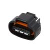 4 Pin DJ7041A-2.2-21 Distributor Crank 4 Pin Female Wire Connector TPS Boost Sensor Oval Ignition Coil Connector (Size : 5 Sets) view 3