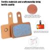 25 Pairs Sintered Metal Ebike Bicycle Disc Brake Pads, Compatible with Tektro Brake Pads for Shimano Brake Pads MT200 M355 M446 M447 M315 M365 MT500,Electric Bike Brake Pads with Installation Tools view 4