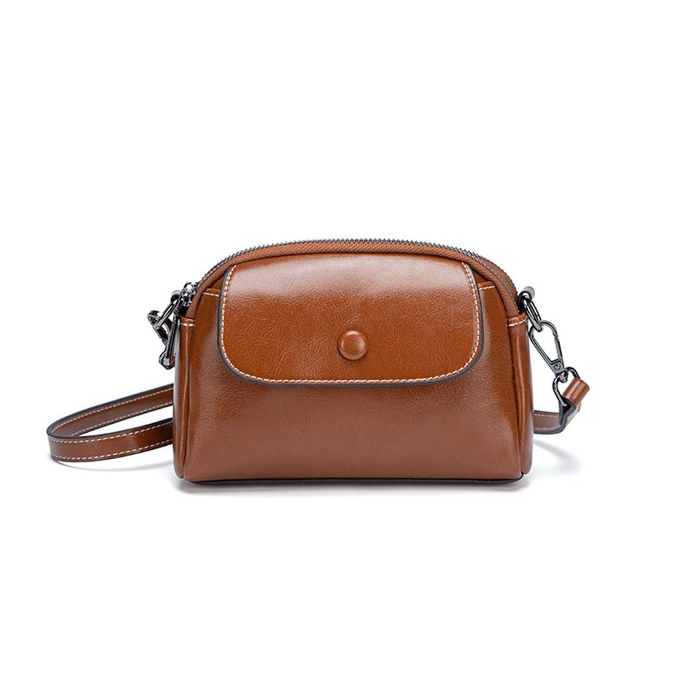 YIUWLMN Vintage PU Fashion Crossbody Bag, Small Crossbody Card Case Wallet Vintage Fashion Cell Phone Crossbody Bag Boho Shoulder Bag For Women.