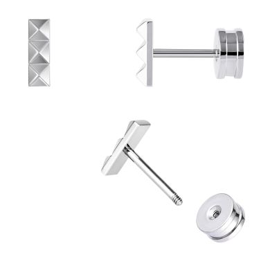 20G Titanium Flat Back Stud Earrings, Hypoallergenic for Women, Helix Tragus Conch Piercing Jewelry, Screw Back for Girls Toddlers, Cartilage Stud, Nap Earrings
