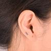 20G Titanium Flat Back Stud Earrings, Hypoallergenic for Women, Helix Tragus Conch Piercing Jewelry, Screw Back for Girls Toddlers, Cartilage Stud, Nap Earrings view 3