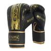 EVAGWY Boxing Gloves for Men and WomenPro Training SparringSuitable for Boxing Kickboxing MMA FightingAdult Heavy Punching Bag GlovesWorkout Gloves for BoxingMuay Thai (Golden, 10OZ) view 3