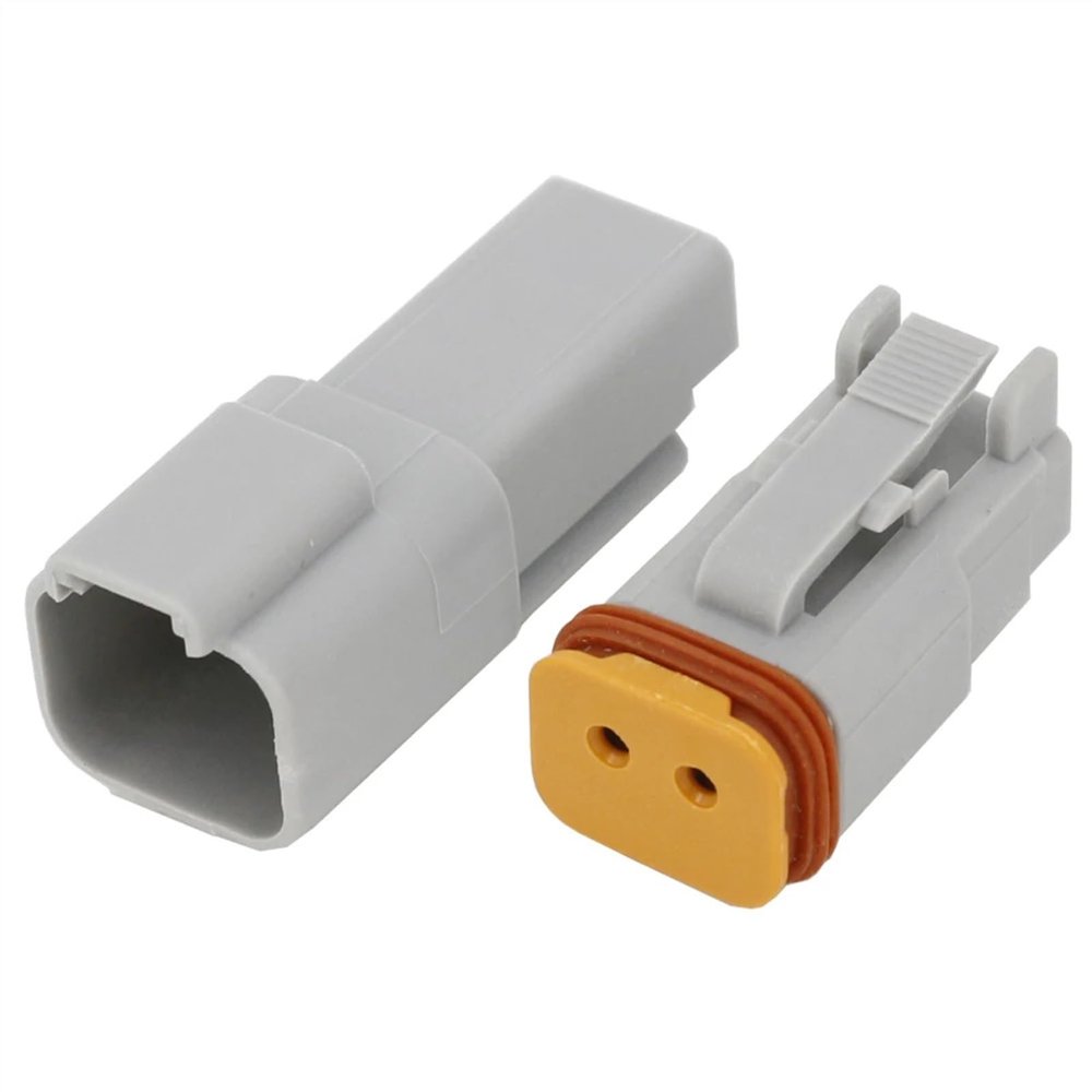 10 Sets DJ3021Y-1.6-11/21 DT Connectors 2 Pin DT04-2P/DT06-2S Automobile Waterproof Wire Electrical Connector Plug 22-16AWG