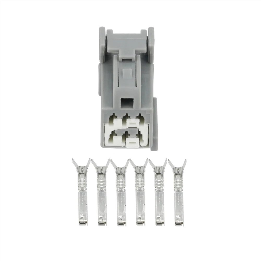 DWFSKZKV 5 Sets 6 Pin Auto Female Wiring Plug Automotive Electrical Connectors with Terminal 7283-5532-40 HD0681-1.8-21 6P