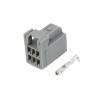 DWFSKZKV 5 Sets 6 Pin Auto Female Wiring Plug Automotive Electrical Connectors with Terminal 7283-5532-40 HD0681-1.8-21 6P view 4