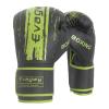 EVAGWY Boxing Gloves for Men and WomenPro Training SparringSuitable for Boxing Kickboxing MMA FightingAdult Heavy Punching Bag GlovesWorkout Gloves for BoxingMuay Thai (Green, 12OZ) view 3