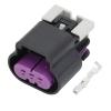 3 Pin Automotive Pump Connector Vehicle Waterproof Connector with Terminal DJ7035D-1.5-21 3P (Size : 1 Set) view 2