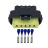 DWFSKZKV 5 Pin Waterproof Connectors Automotive Connectors with Terminal 211PC053S4026, DJ7051Y-2.8-21 5P (Size : 10 Sets) view 1