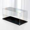 Vibeo Clear Acrylic Boxes for Collectibles Display, Dust-Proof Countertop Storage Bins, Stackable Acrylic Display Cases for Purse/Jewellery (Size : 35x30x30cm/14x12x12) view 1