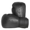 EVAGWY Boxing Gloves for Men and WomenPro Training SparringSuitable for Boxing Kickboxing MMA FightingAdult Heavy Punching Bag GlovesWorkout Gloves for BoxingMuay Thai (Black, 14OZ) view 1