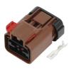 DWFSKZKV 6 Pin Female Plastic Automotive Connector Car Connector Plug with Terminal DJ7066-2.8-21 (Size : 10 Sets) view 2