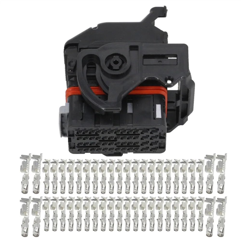 DWFSKZKV 1 Set 48 Pin Auto Wire Harness Cable Connector Female PCB Plug with Terminal 64320-3311 5007620481 DJ7481-1.5-21