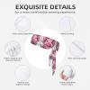 YYHWHJDE Sports Head Tie Made of Cotton Straps for Men & Women Moisture Wicking Athletic for Running, Gym, Working Out Funny Pink Pig Face Pattern, Black view 3
