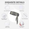 YYHWHJDE Sports Head Tie Made of Cotton Straps for Men & Women Moisture Wicking Athletic for Running, Gym, Working Out African Peoples Illustration Pattern, Black view 3