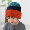 ZIIVIEVS New Children's Knitted Hat Autumn/Winter Warm Stripe Mixed Color Boys and Girls Baby Hair(Purple Mint Rice,S(0-2yearsold)) view 3