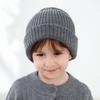 ZIIVIEVS New Children's Knitted Hat Autumn/Winter Warm Stripe Mixed Color Boys and Girls Baby Hair(Purple Mint Rice,S(0-2yearsold)) view 4
