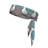 Sports Head Tie Made of Cotton Straps for Men & Women Moisture Wicking Athletic for Running, Gym, Working Out Cute Seagull Picture view 1