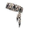 YYHWHJDE Sports Head Tie Made of Cotton Straps for Men & Women Moisture Wicking Athletic for Running, Gym, Working Out Moose Bear Deer Pattern, Black view 1
