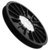 GOOHOCHY Exercise Bike Belt Pulley Fitness Bike Accessory Workout Intensity Easy Installation Compatible Various Models Drive Belt Disc