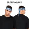 YYHWHJDE Sports Head Tie Made of Cotton Straps for Men & Women Moisture Wicking Athletic for Running, Gym, Working Out Flying Airplane Picture, Black view 2
