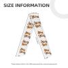 YYHWHJDE Sports Head Tie Made of Cotton Straps for Men & Women Moisture Wicking Athletic for Running, Gym, Working Out Cartoon Pawprints Picture, Black view 4