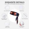 Sports Head Tie Made of Cotton Straps for Men & Women Moisture Wicking Athletic for Running, Gym, Working Out Beautiful Music Note Picture view 3